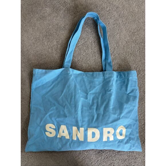 SANDRO tote bag 100% cotton - Picture 5 of 7
